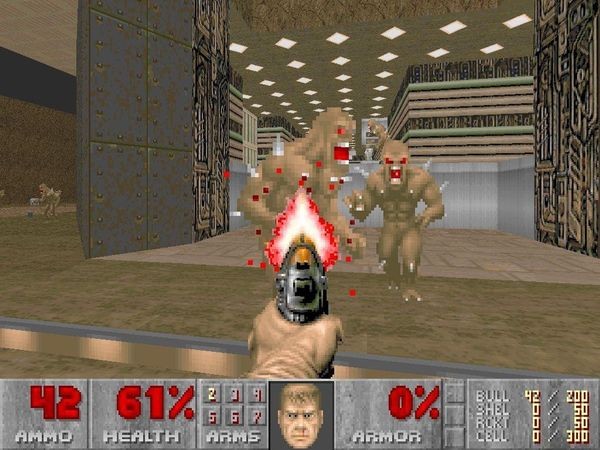 DOOM game screenshot