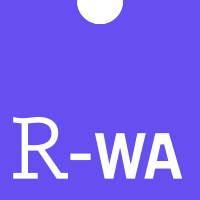 webr logo - purple webassembly square with R-wa